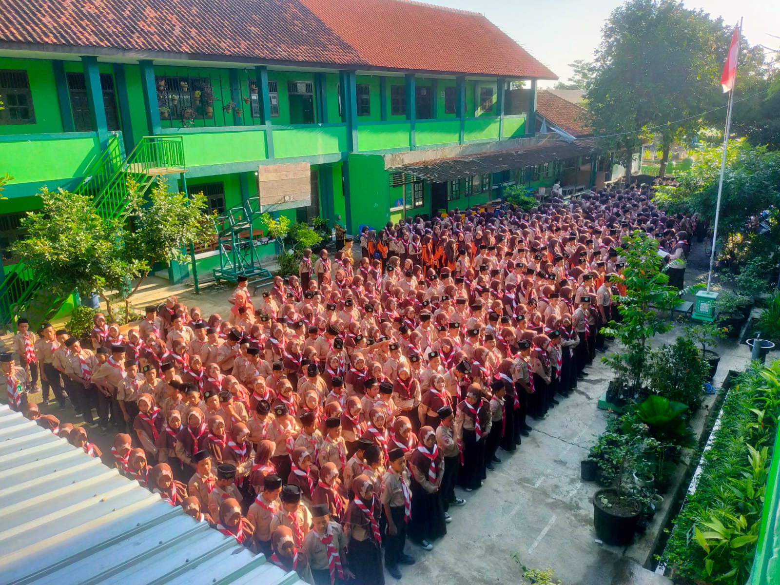 upacara hari pramuka